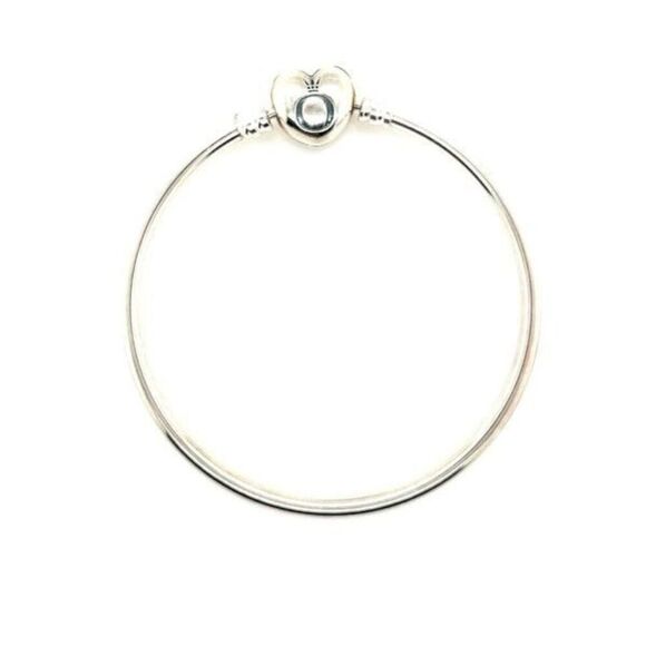Pandora Heart Clasp Bangle - Picture 2 of 3